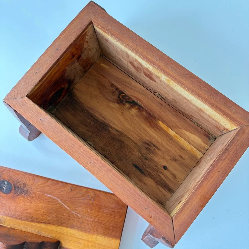 Handmade handcrafted cedar